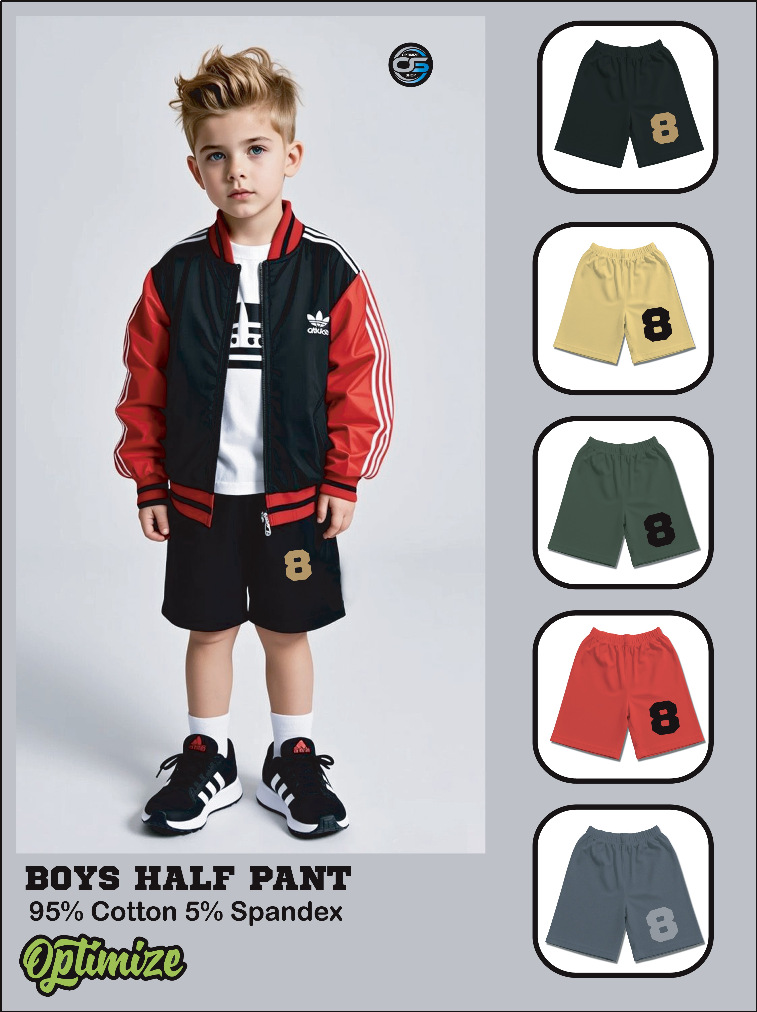 BOYS HALF PANT
