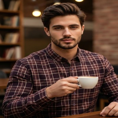 MENS COTTON SHIRT - 1544